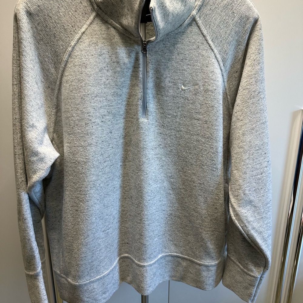 Nike Heather Quarter-Zip Sweatshirt